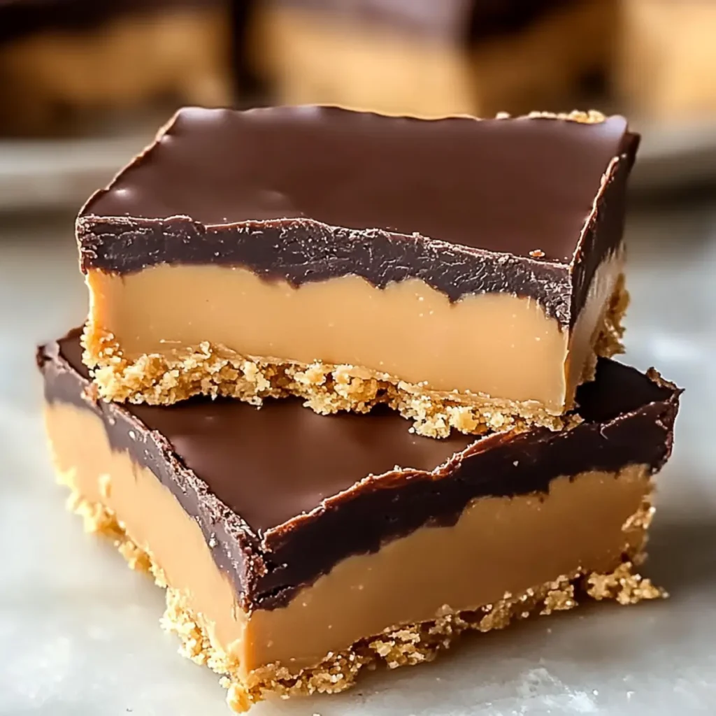 Decadent Buckeye Bars: 5-Ingredient No-Bake Delight