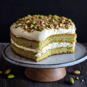 Homemade Pistachio Tiramisu