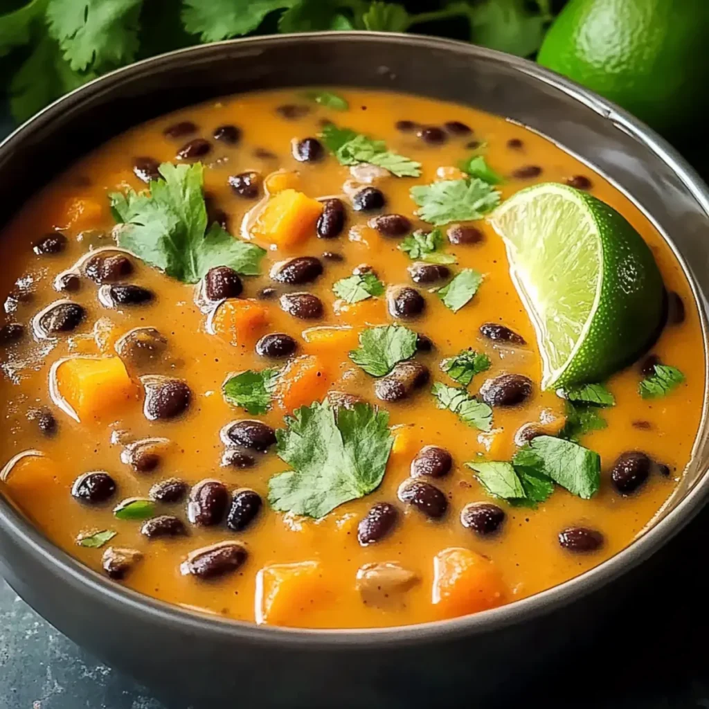 Black Bean Pumpkin Soup