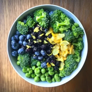 Blueberry Lemon Poppyseed Broccoli Salad