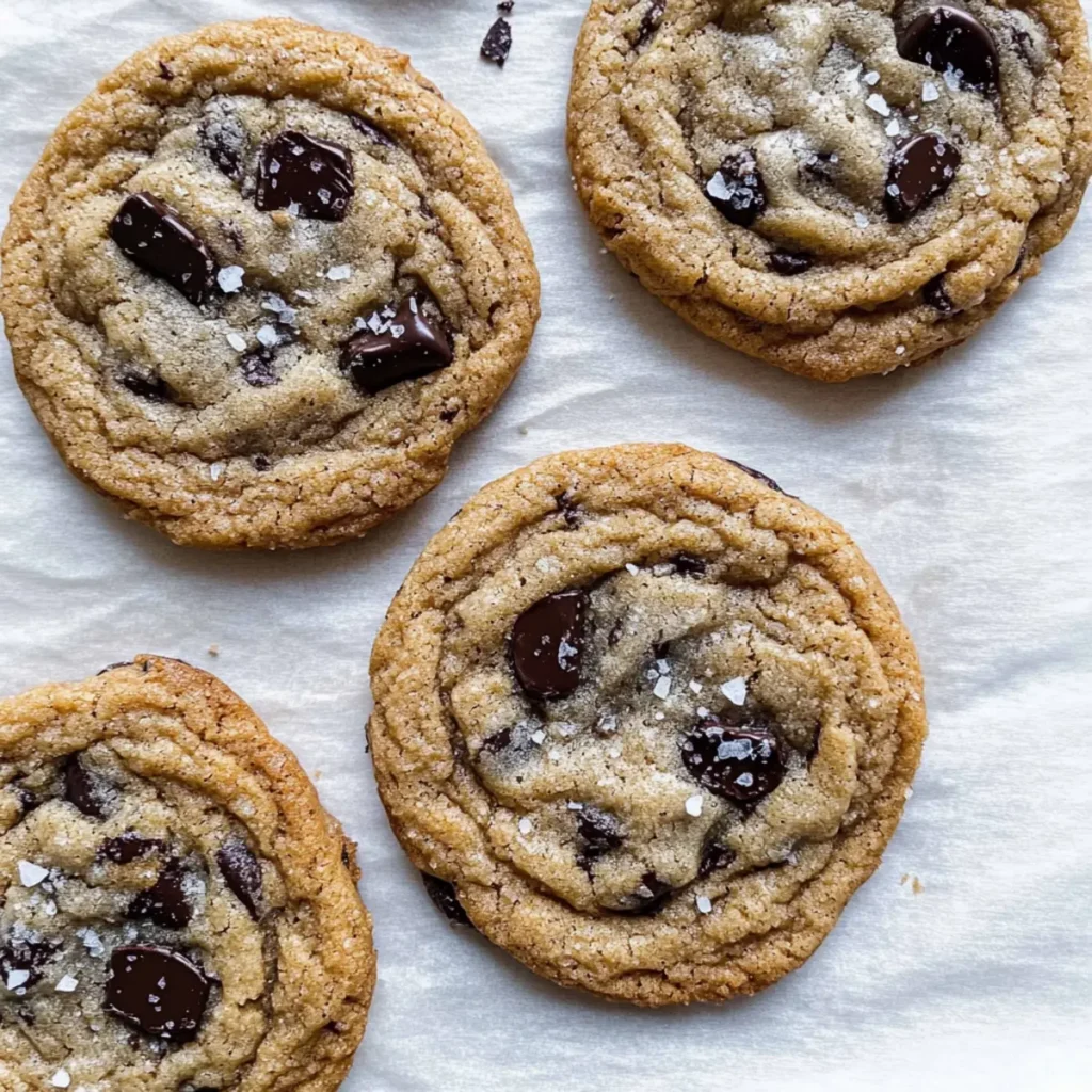 Chewy Coffee Chocolate Chip Cookies