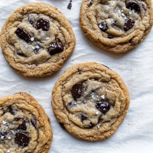 Chewy Coffee Chocolate Chip Cookies