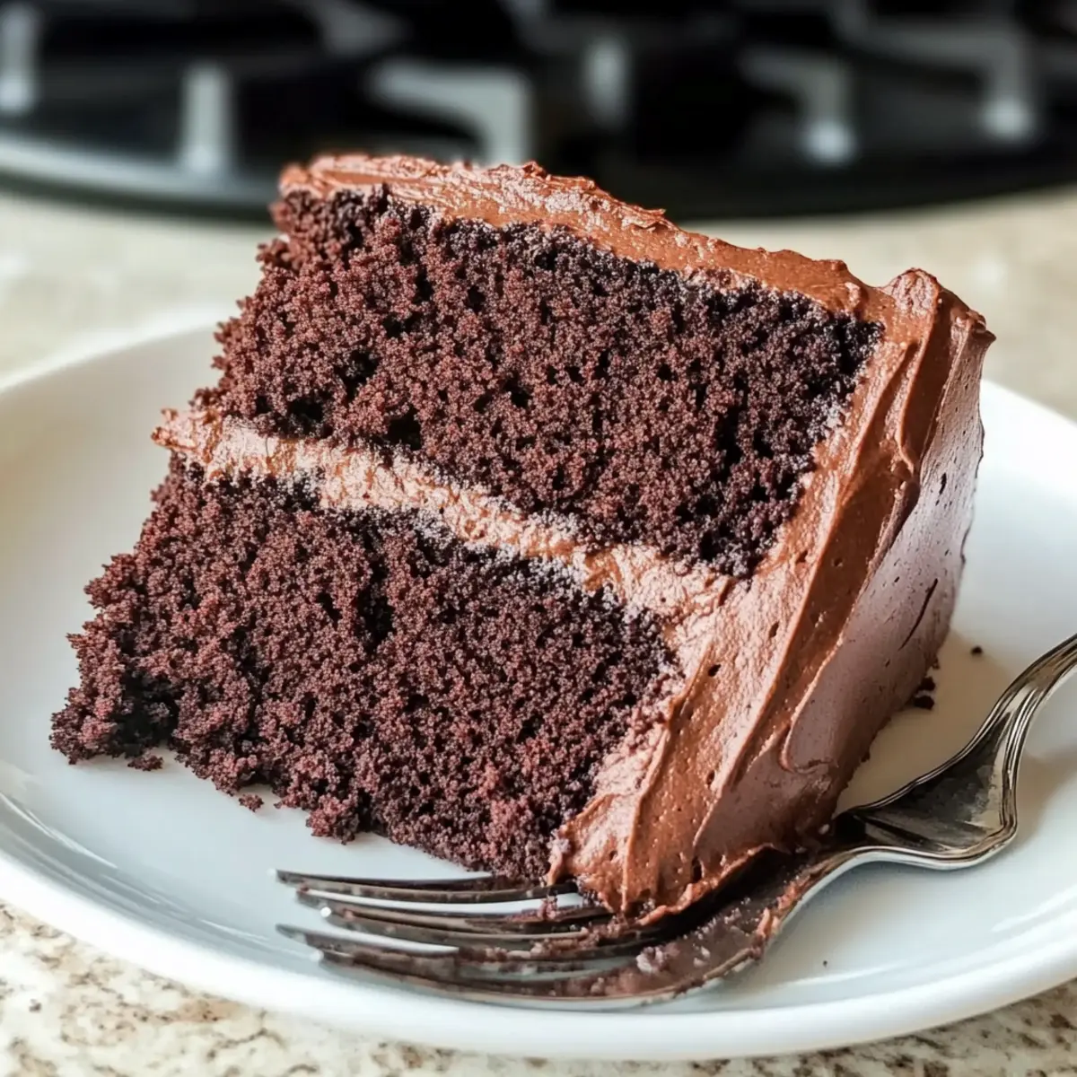 Sourdough Discard Chocolate Cake
