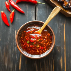 Vietnamese Lemongrass Chili Sauce