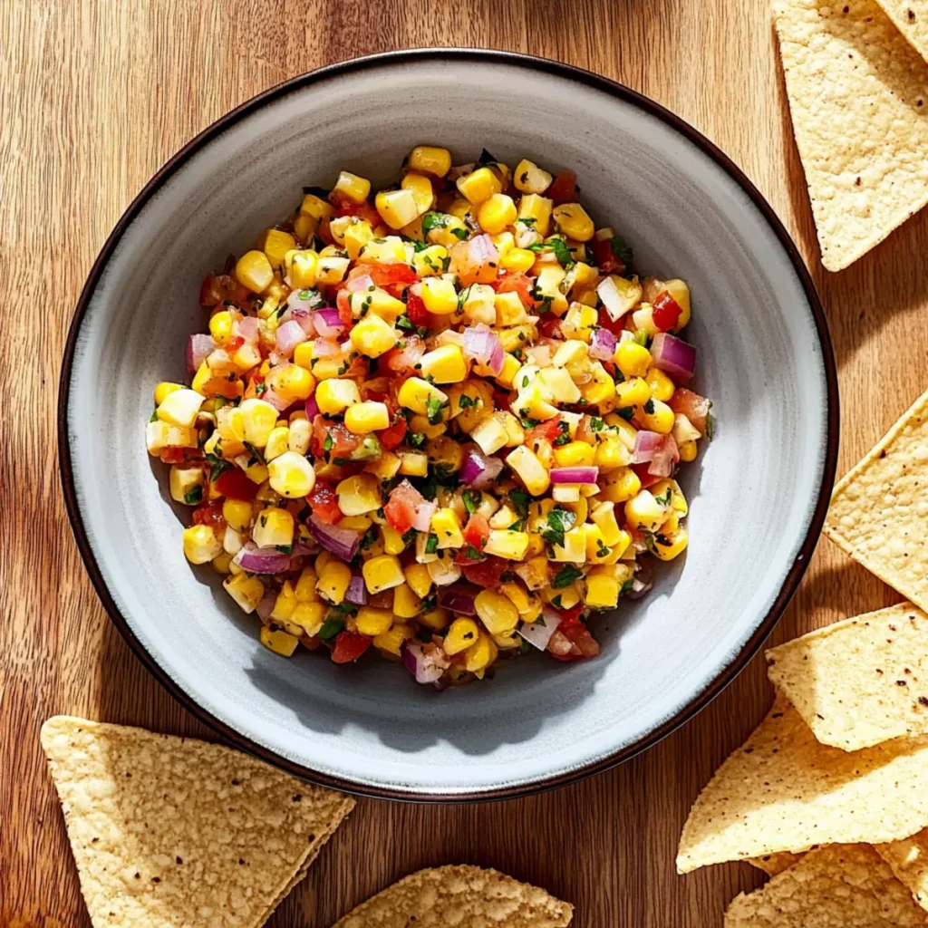 Fresh Grilled Corn-and-Chipotle Salsa for a Smoky Delight