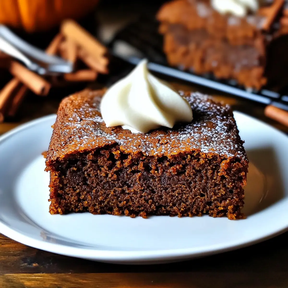 Pumpkin Gingerbread