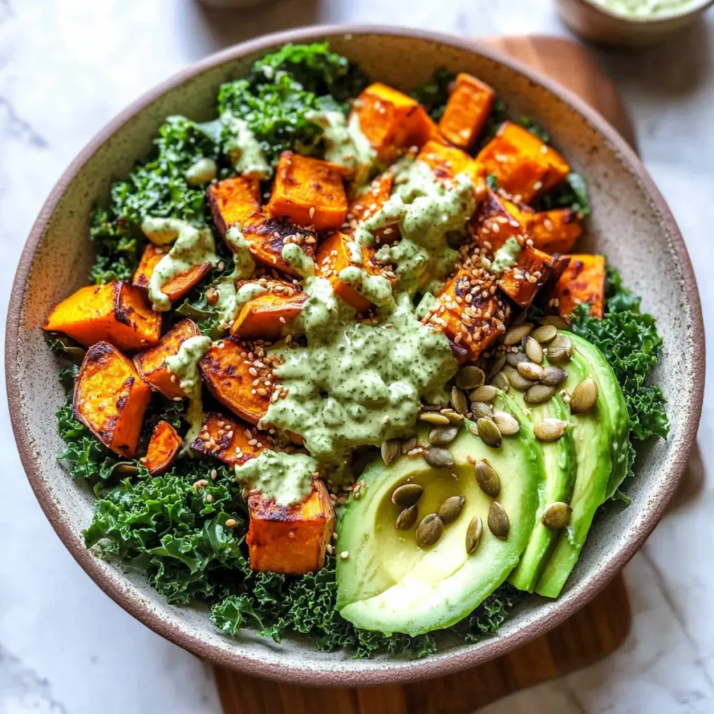 Harissa-Roasted Sweet Potato Power Salad for Vibrant Meals