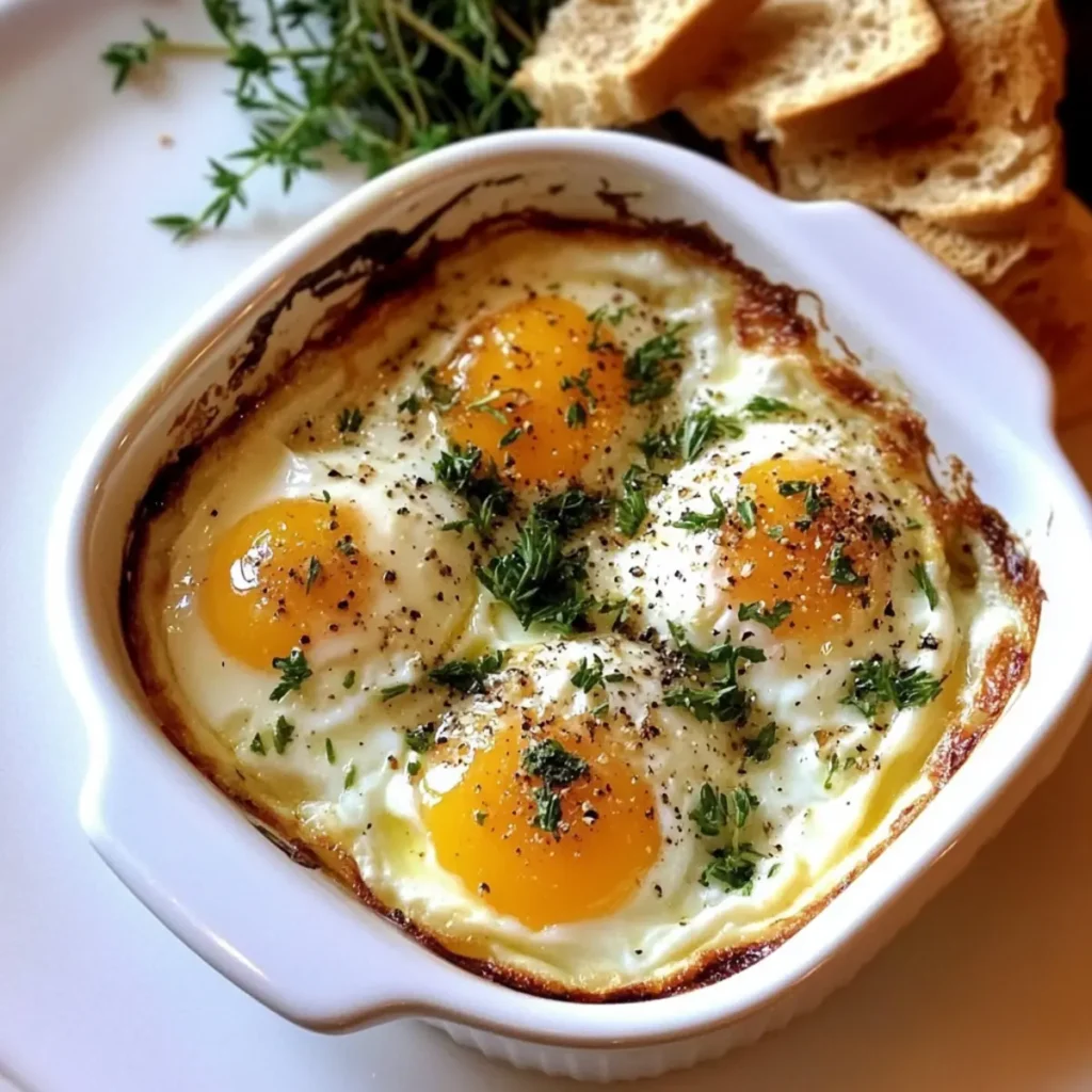 Herbed Baked Eggs
