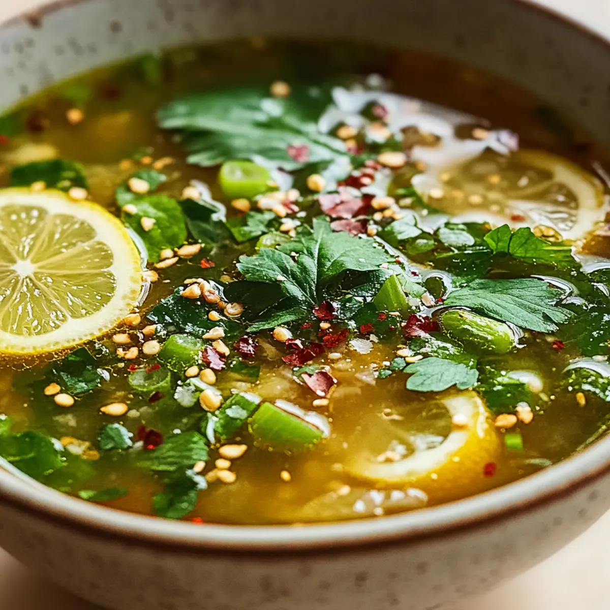 Miso-Ginger Lemon Detox Broth