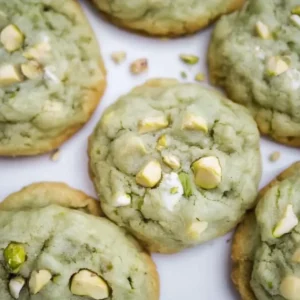 Pistachio Pudding Cookies