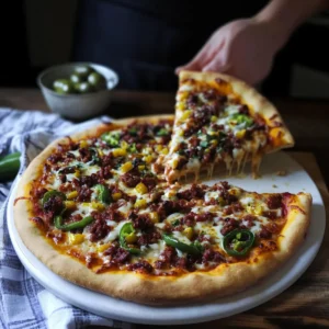 Chorizo Pizza