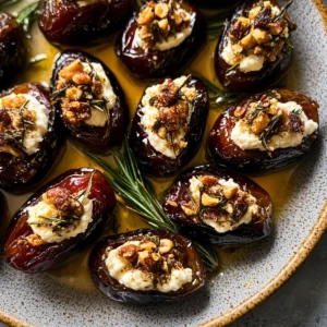 Roasted Stuffed Dates