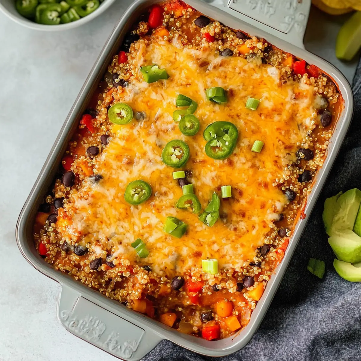 Quinoa Enchilada Casserole