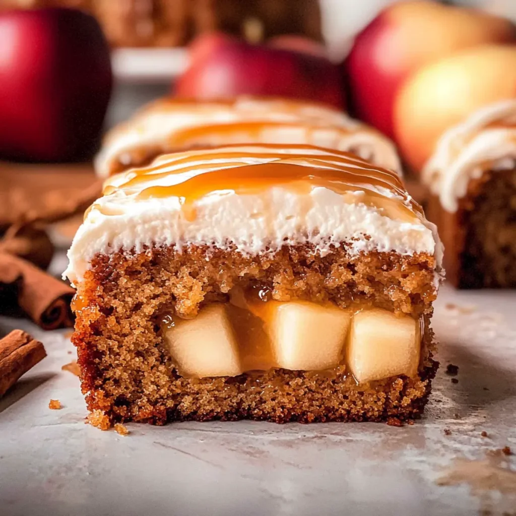 Irresistibly Moist Apple Cider Cake with Cream Cheese Frosting