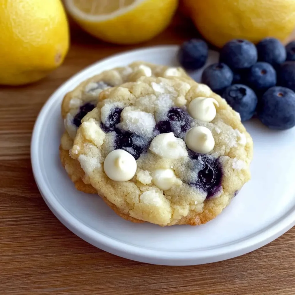 Blueberry Lemon Cookies