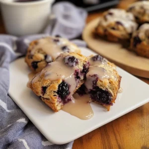 Brown Sugar Blackberry Scones