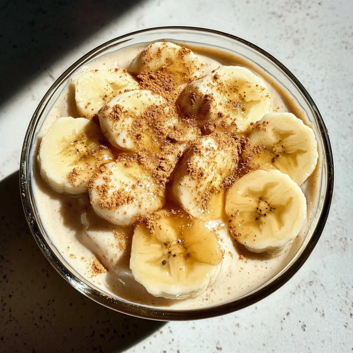 Cottage Cheese Banana Pudding