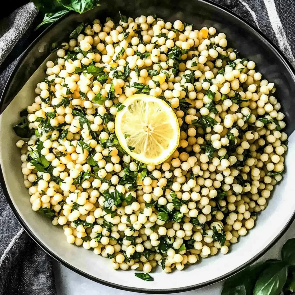 Zesty Lemon Herb Couscous: Quick, Vibrant & Delicious