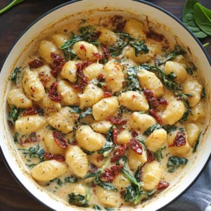 Creamy Tuscan Gnocchi