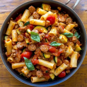 Sausage Rigatoni Recipe