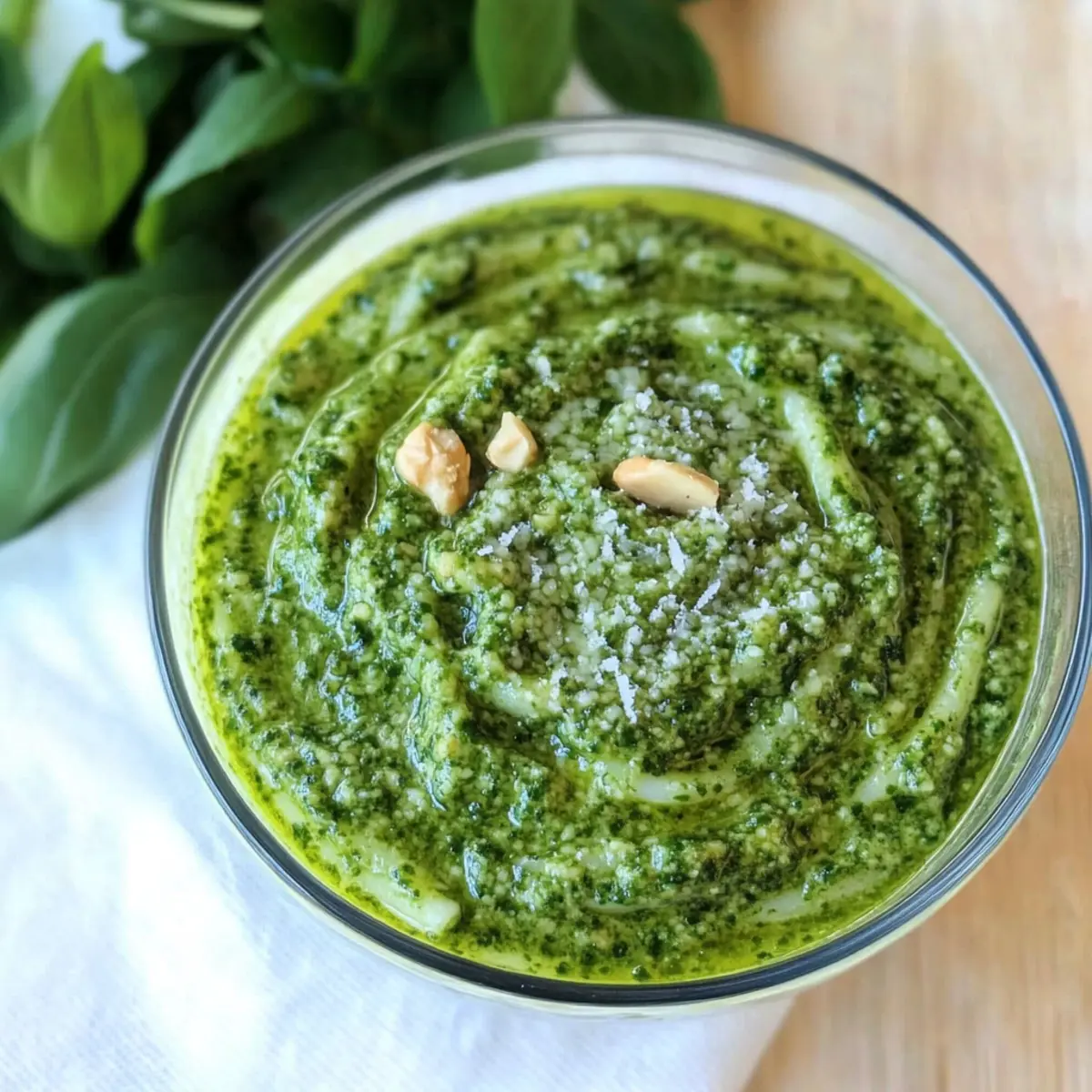 Pesto Without Pine Nuts