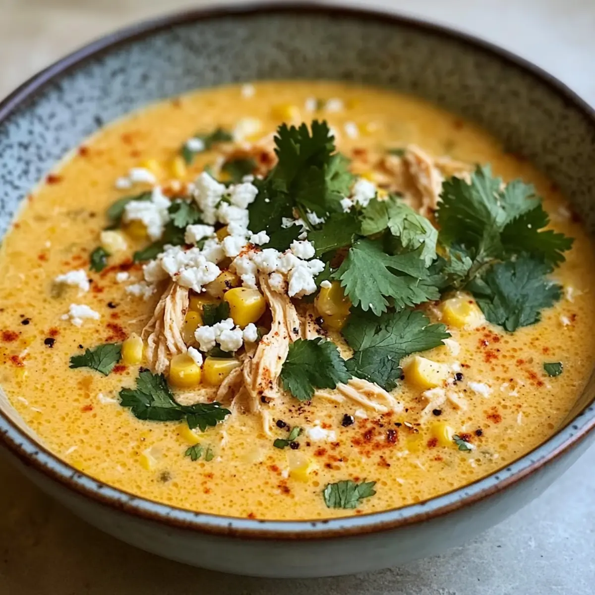 Mexican Street Corn Soup