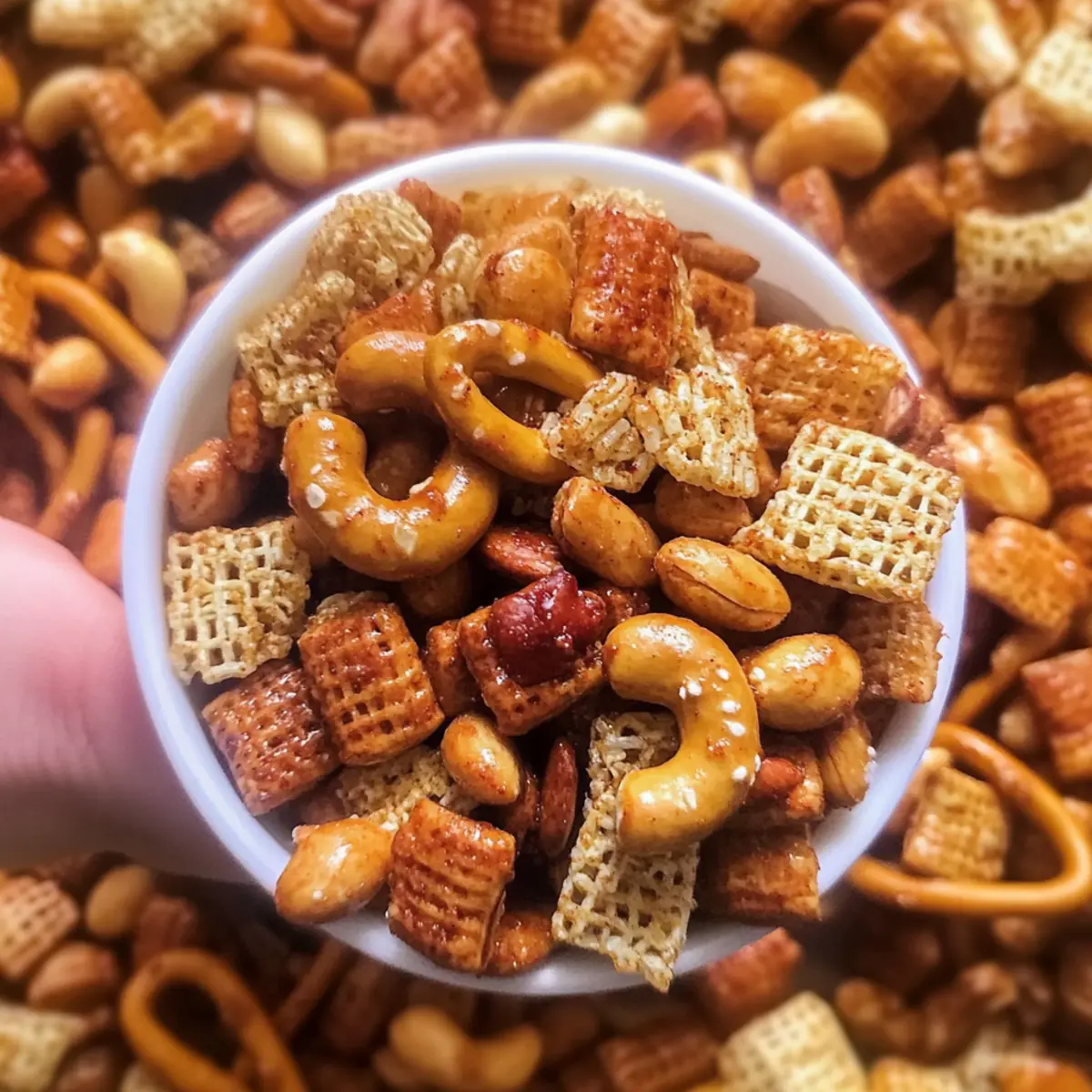 Hot Honey Snack Mix