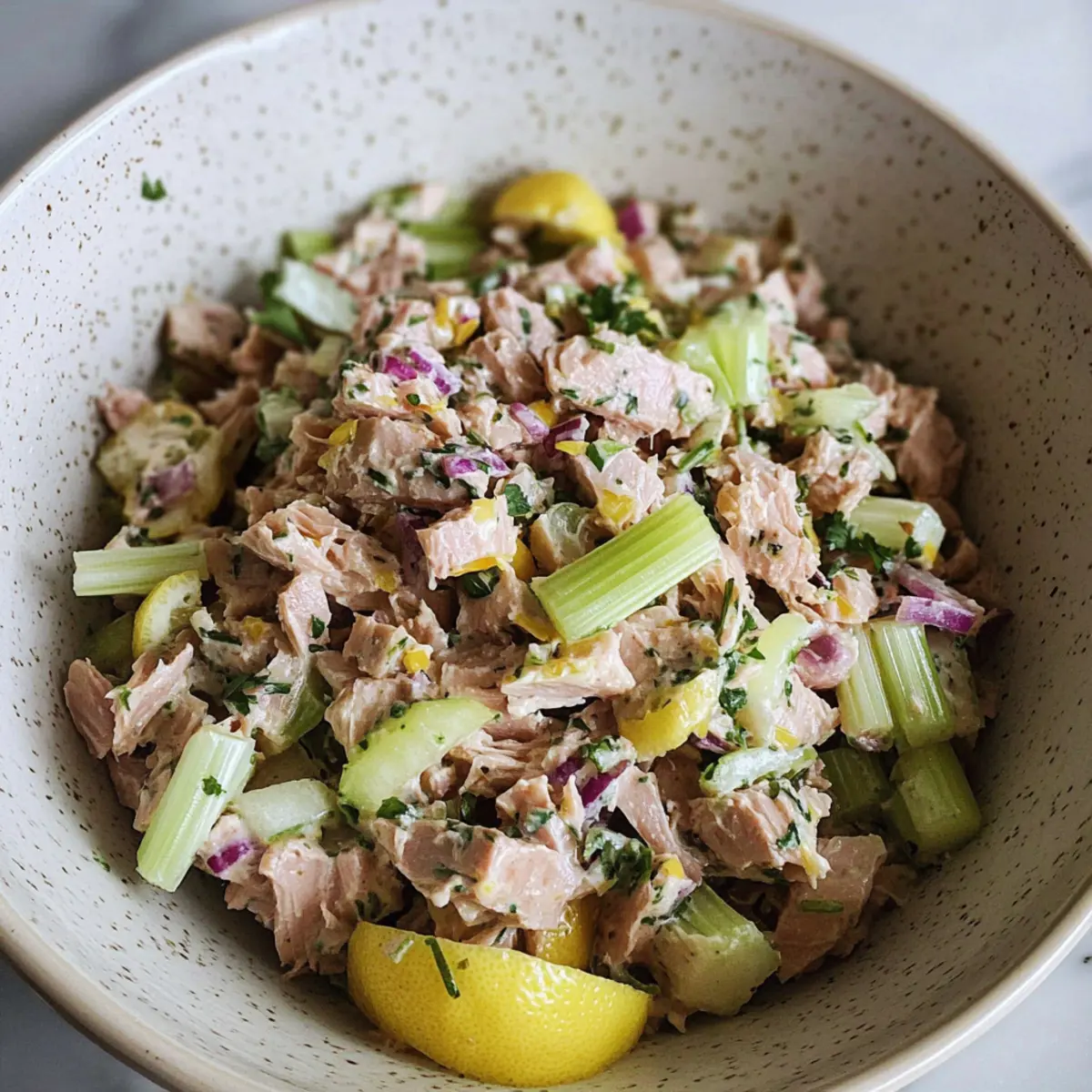 Lemon Herb Tuna Salad