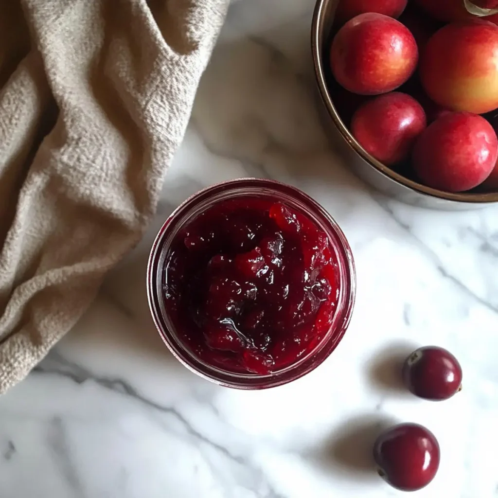 Cranberry Apple Jam