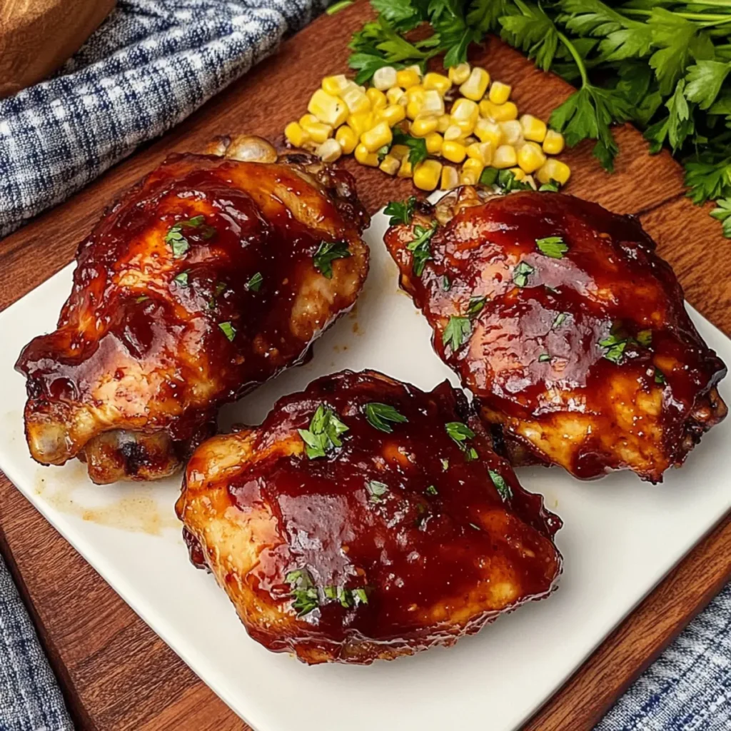 BBQ Chicken Thighs in the Oven: Juicy Flavor Made Easy
