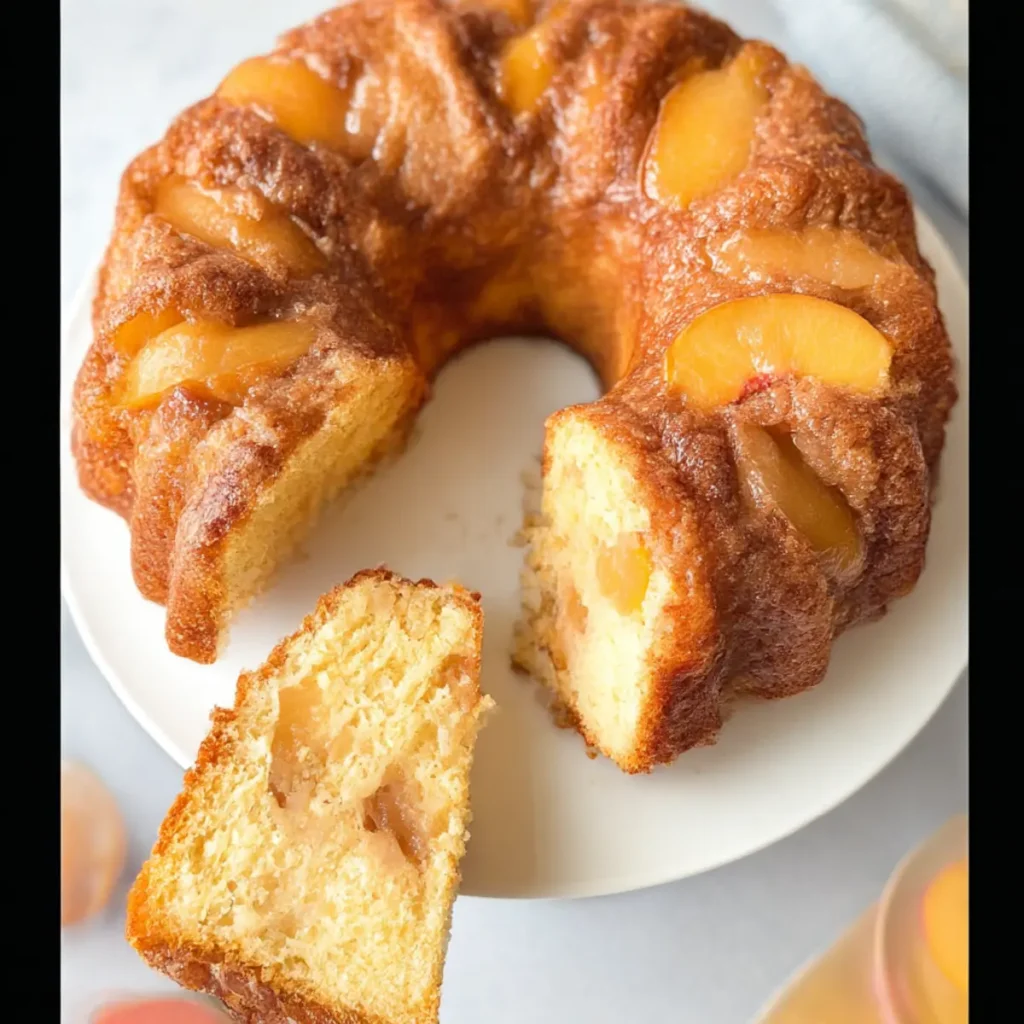 Peach Cobbler Pound Cake: A Slice of Summer Bliss