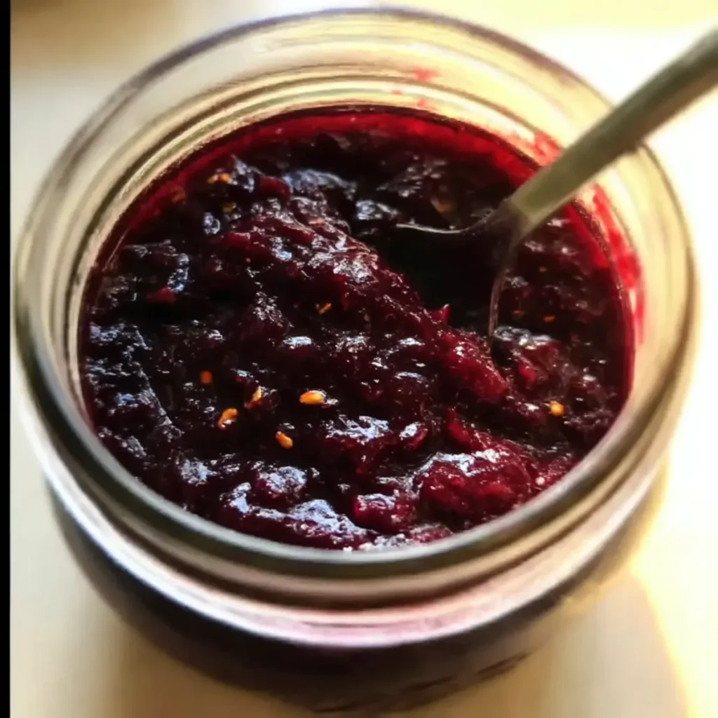 Blueberry Jalapeno Bourbon BBQ Sauce