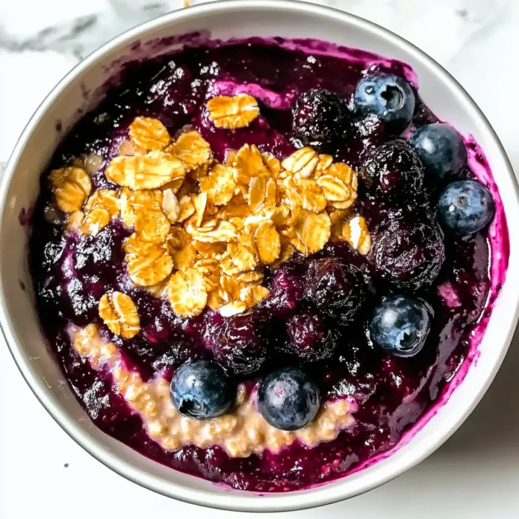 Blueberry Pie Overnight Oats for a Delicious Morning Boost