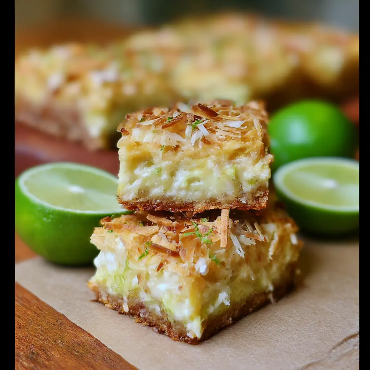 Coconut Lime Bars