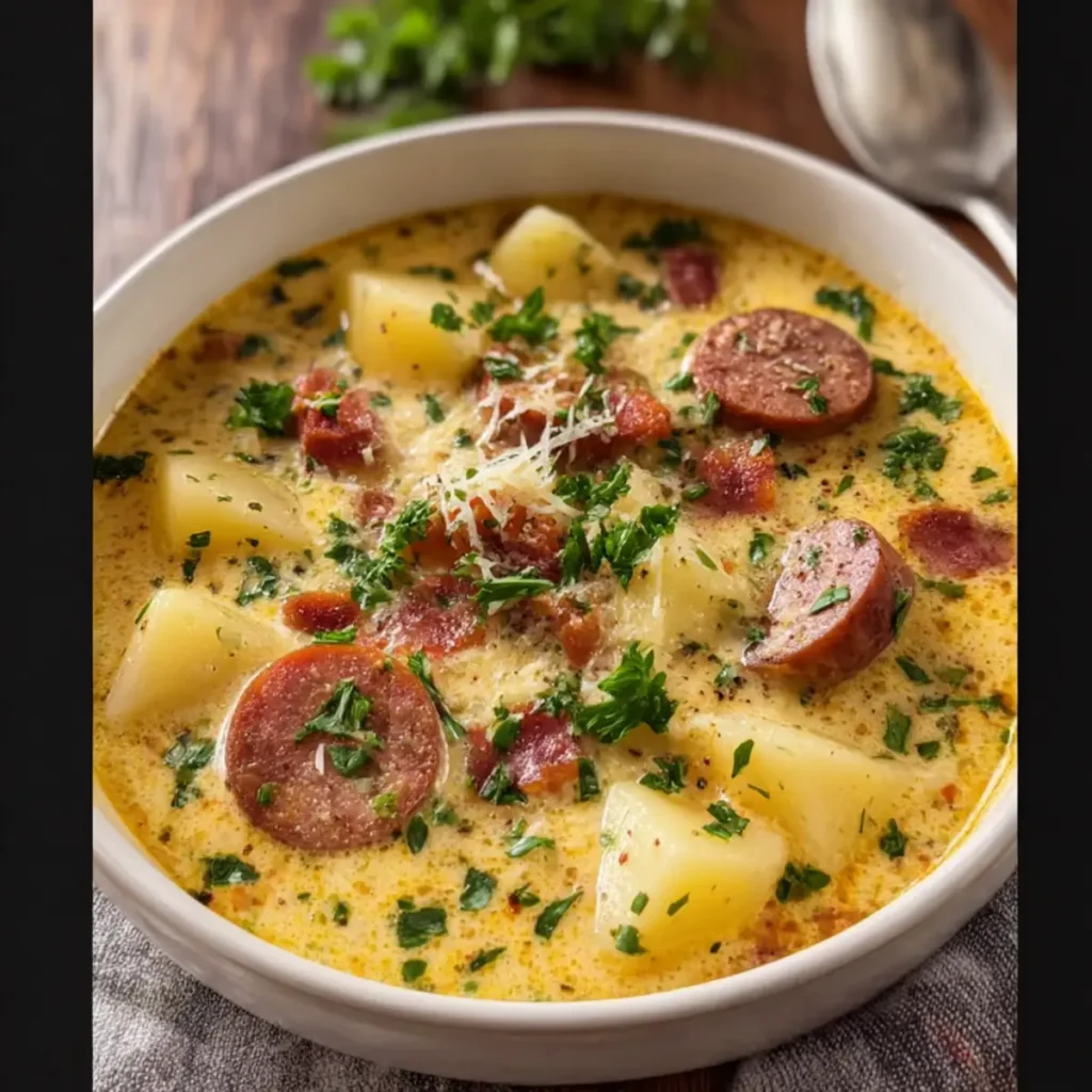 Kielbasa Potato Soup