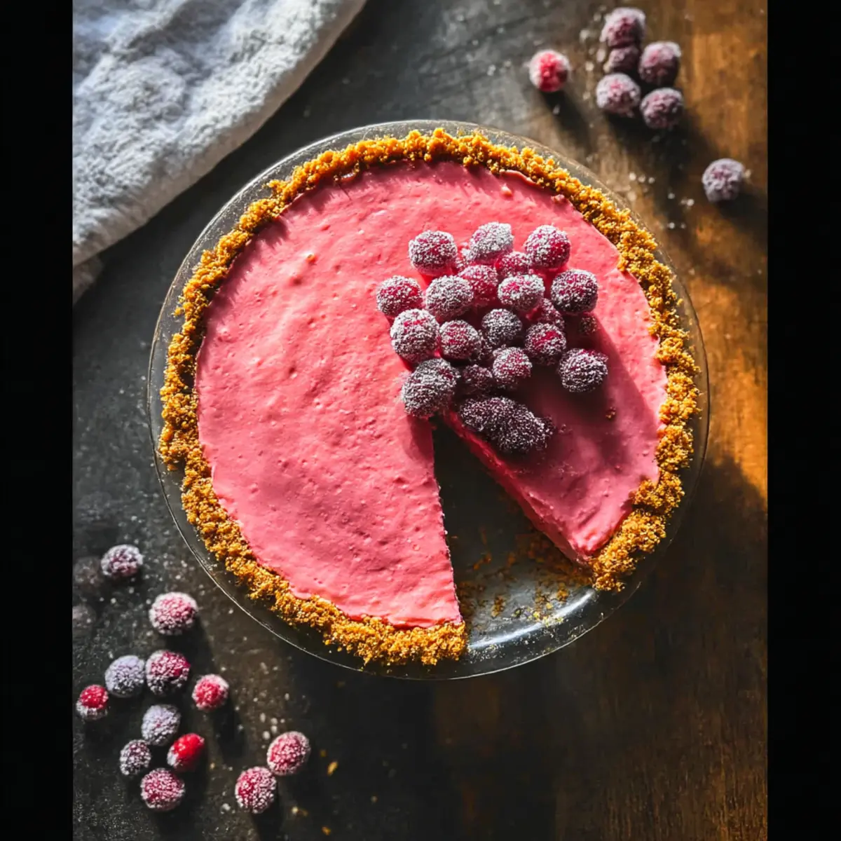 Creamy Cranberry Pie Recipe
