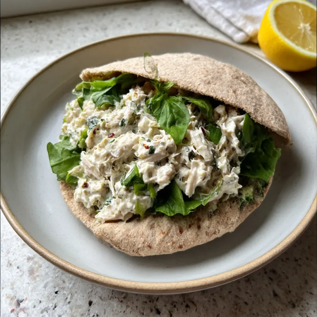 Refreshing Lemon Basil Rotisserie Chicken Salad for Easy Meal Prep