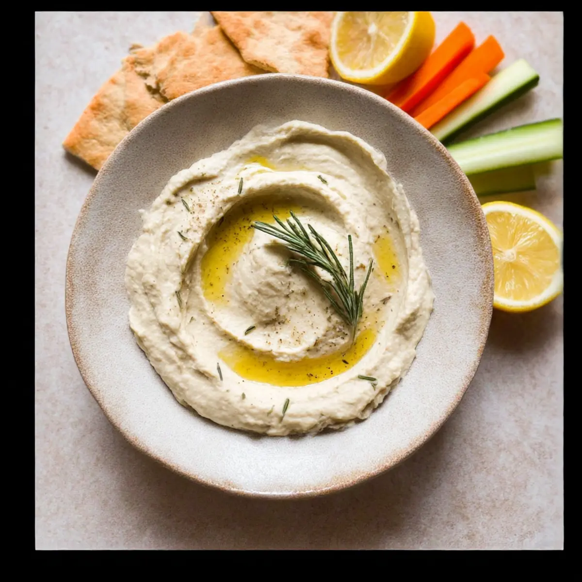 Rosemary White Bean Dip