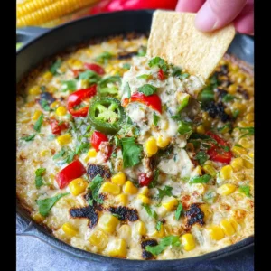 Roasted Corn Queso Fundido