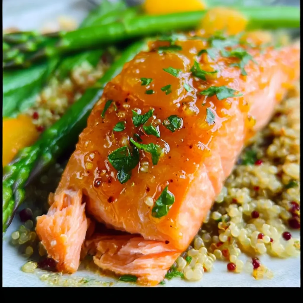 Apricot Dijon Glazed Salmon for a Sweet and Savory Feast