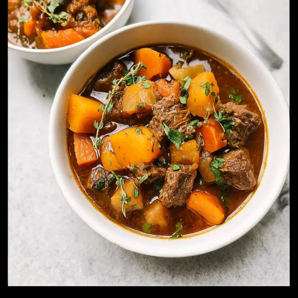 Savory Slow Cooker Whole30 Beef Stew for Ultimate Comfort
