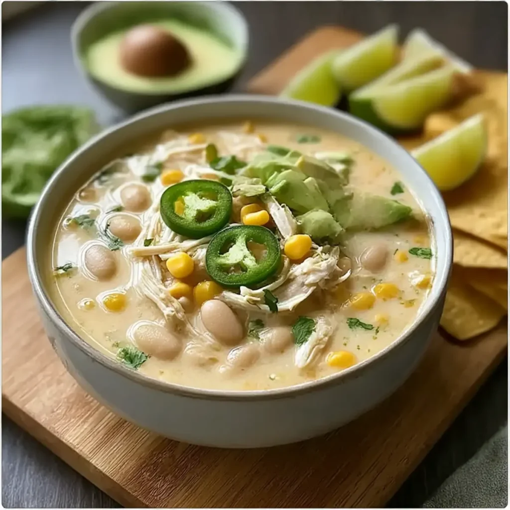 Creamy White Chicken Chili in Just 30 Minutes!
