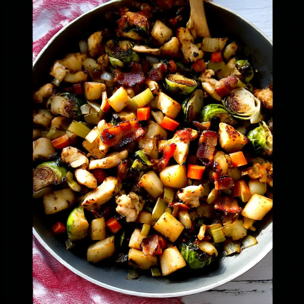 Savory Harvest Chicken Hash to Brighten Your Breakfast