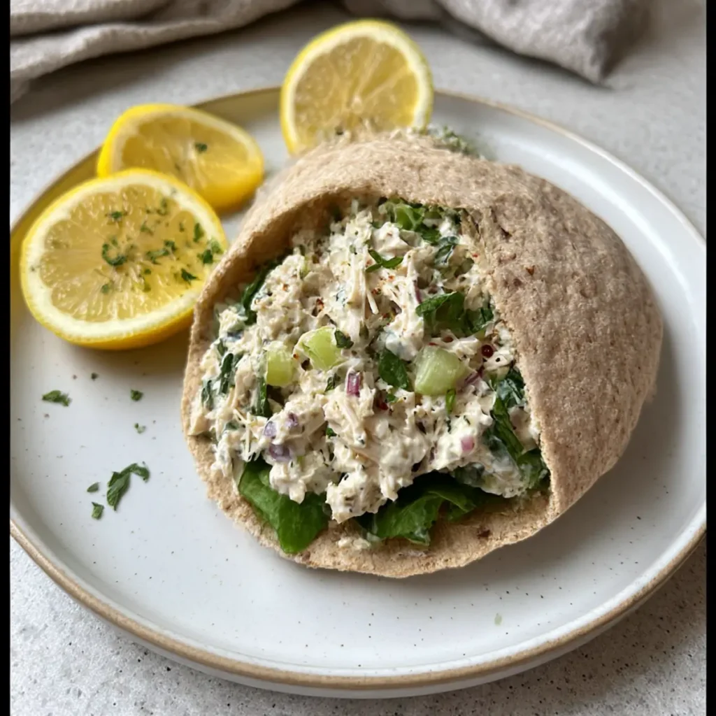 Lemon Basil Rotisserie Chicken Salad: Fresh, Light & Flavorful