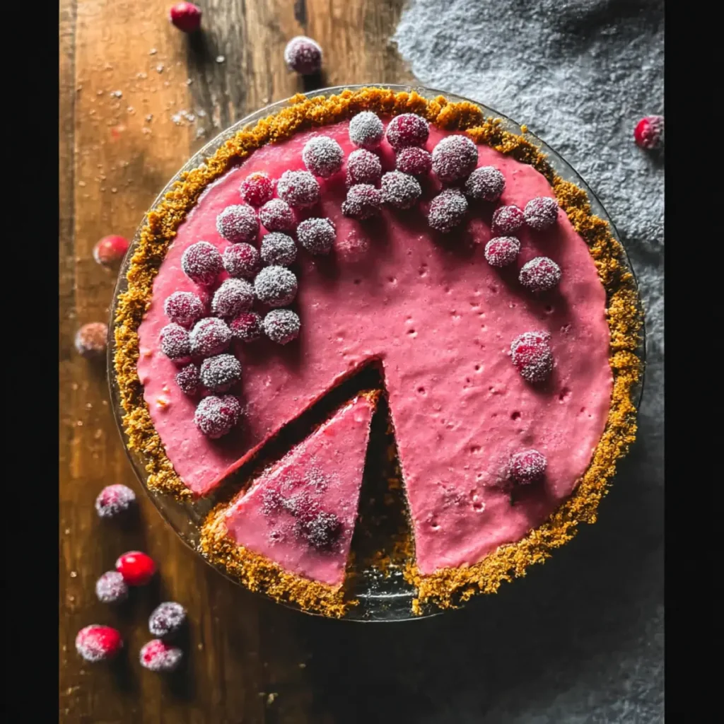 Creamy Cranberry Pie Recipe