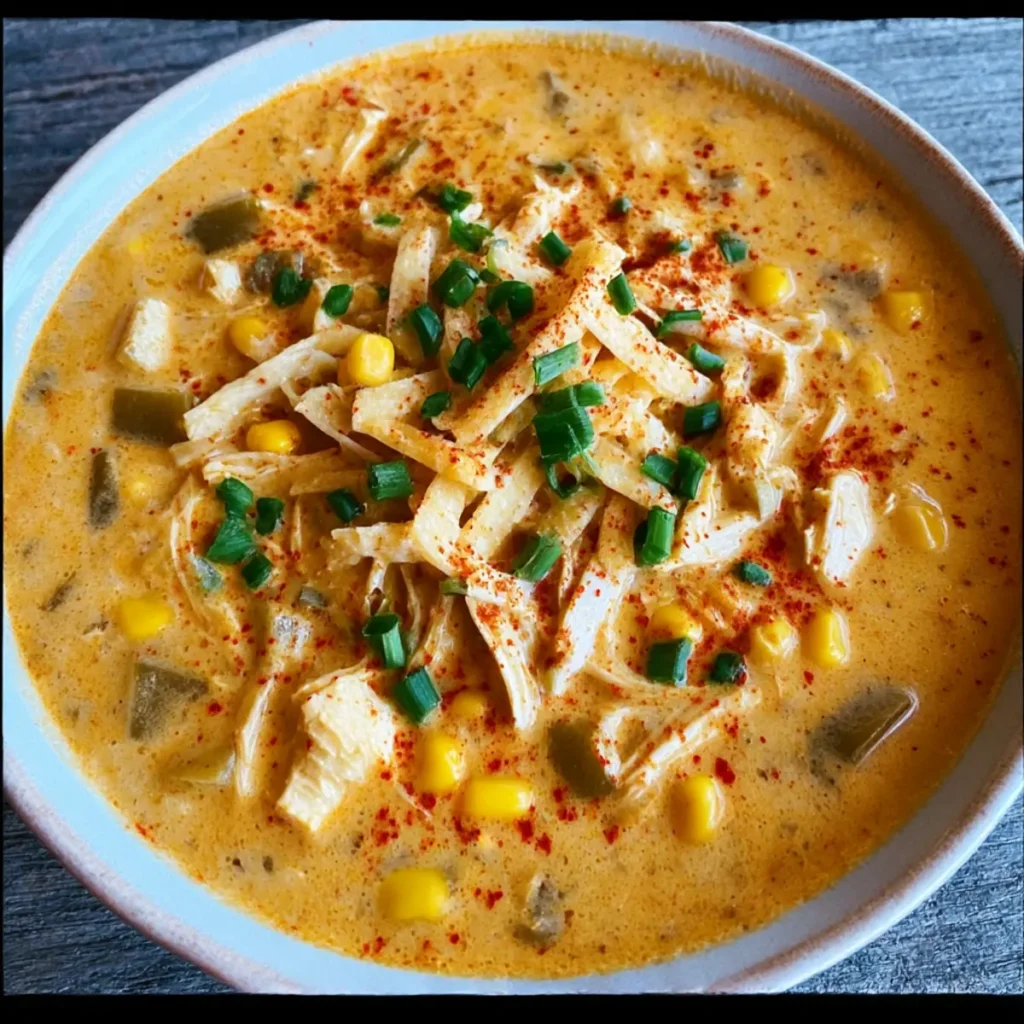 Irresistible Slow Cooker Chicken Poblano Soup for Cozy Nights