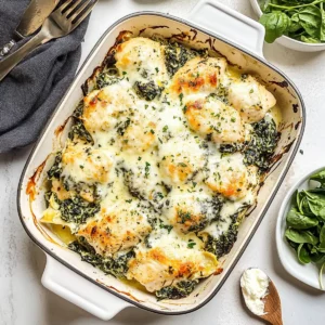 Spinach Artichoke Chicken Bake