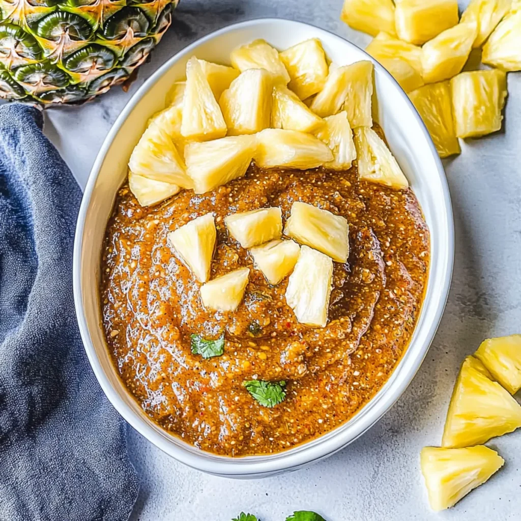 Pineapple Chipotle Salsa