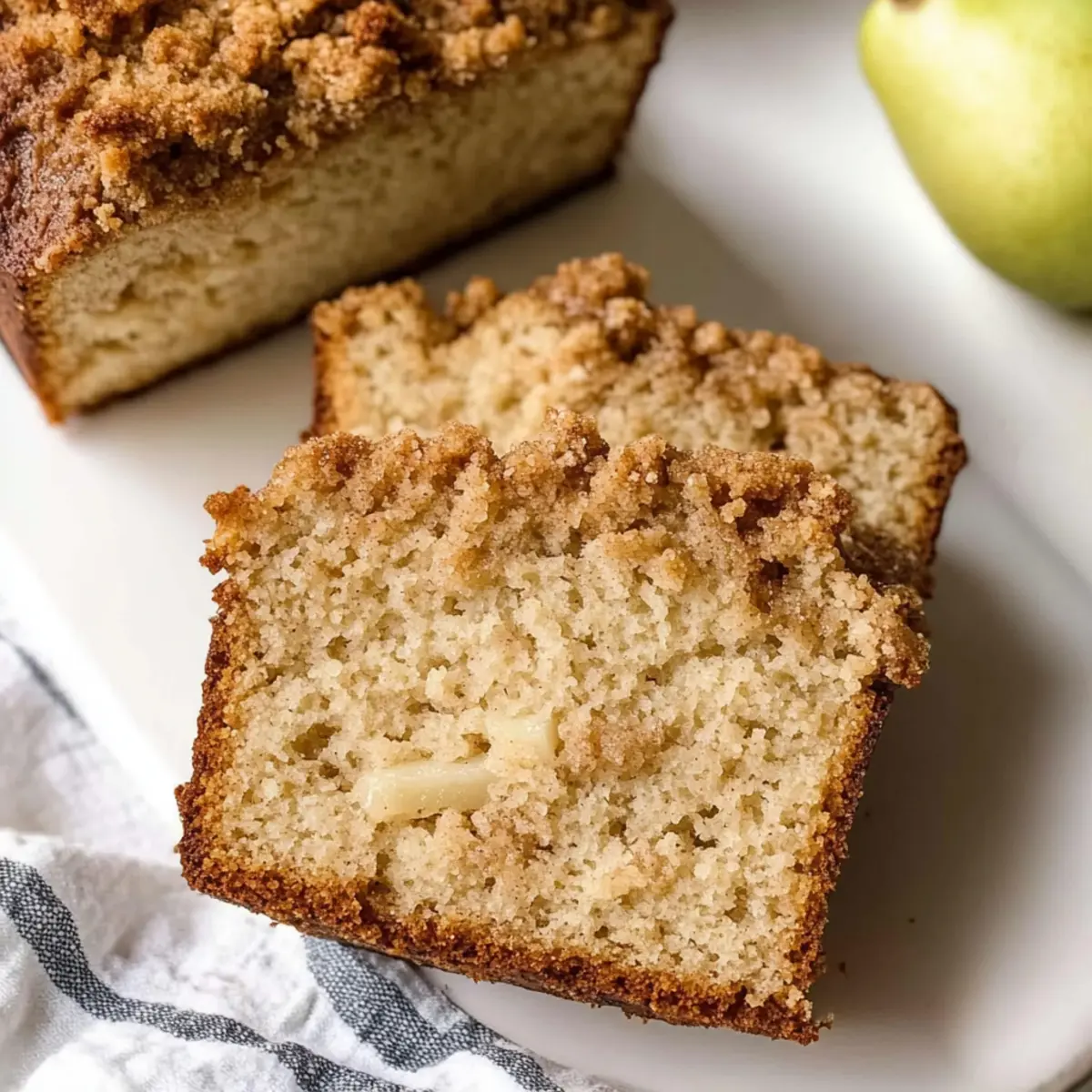 Spiced Pear Bread