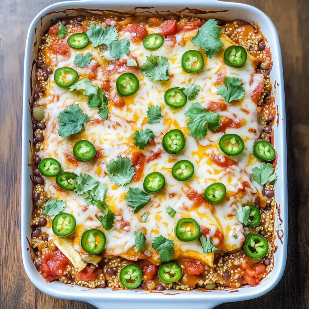 Vegetarian Enchilada Casserole
